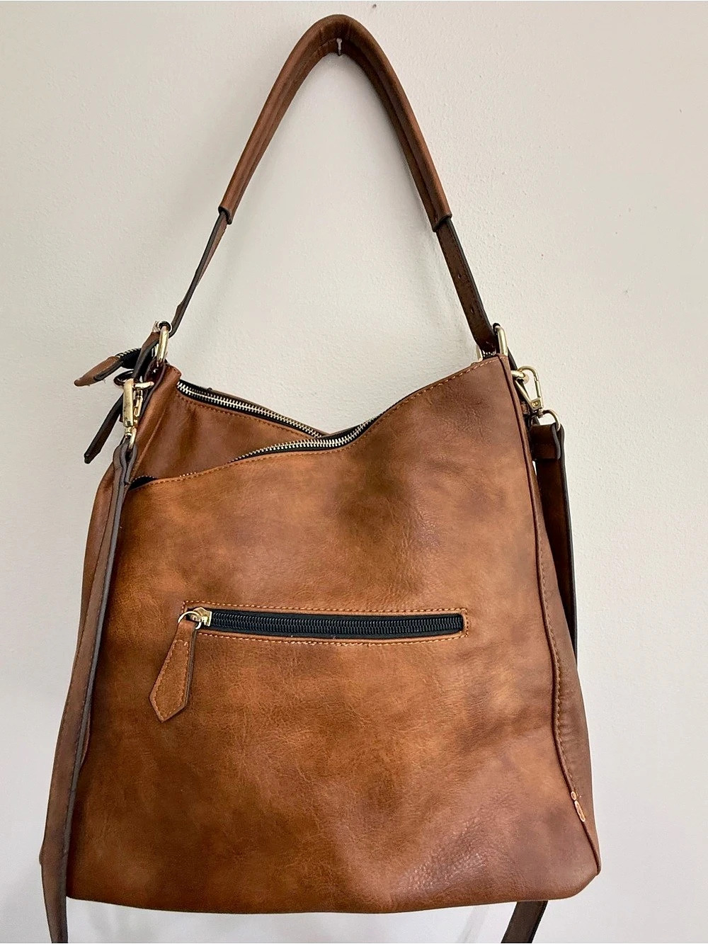 Danbury Mint by Jose Hess Leather Shoulder Bag - Picture 6 of 10